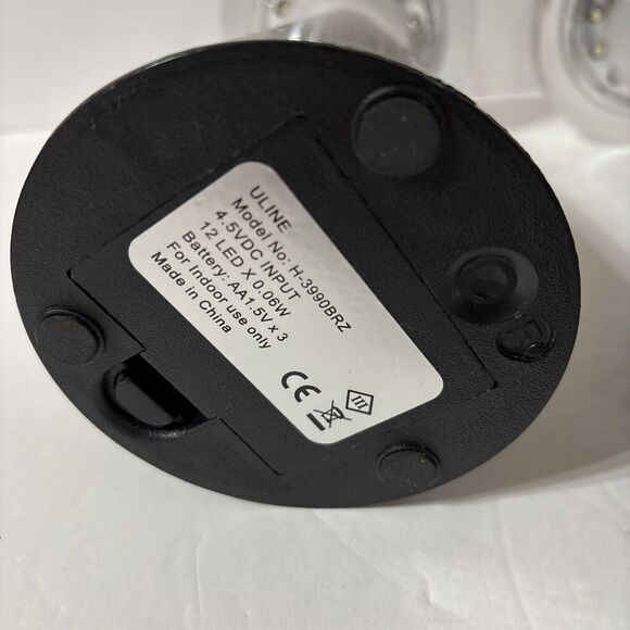 Set of Two Uline TouchTop LED Lanterns Bronze H3990BRZ H-3990BRZ - Picture 7 of 11